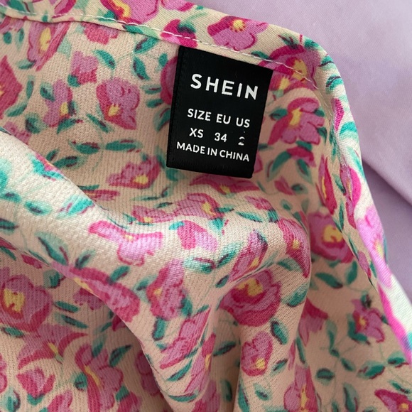 Women's Floral Print Ruched Bust Sleeveless Halter Neck A Line Dress - Picture 6 of 8